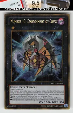 Yugioh Premium Gold Number 13: Embodiment of Crime - Image 1