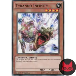 Yugioh Tyranno Infinity SR04-EN009 Common 1st Edition LP - Image 1