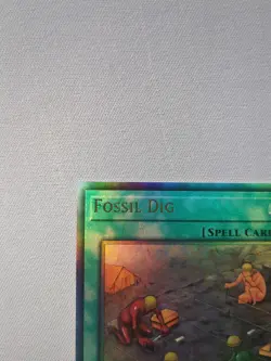 RA01-EN053 Fossil Dig Prismatic Ultimate Rare 1st Edition YuGiOh - Image 2