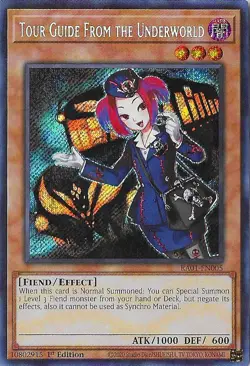 Yu-Gi-Oh! Tour Guide From the Underworld (Secret Rare) Secret Rare 25th Annivers - Image 1
