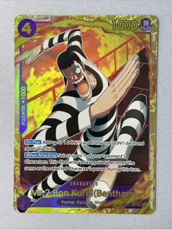 Mr.2.Bon.Kurei (Bentham) - EB01-061 SEC One Piece The Best Vol. 2 PRB02 (1 Card) - Image 2