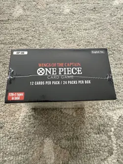 One Piece OP06 Wings Of The Captain Booster Box Sealed English - Image 3