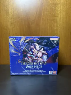 One Piece TCG Booster Box OP14 OP-14 EB04 - ENG ENGLISH The Azure Sea's Seven ✅ - Image 1