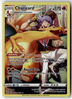 Charizard TG03/TG30 Swsh11: Lost Origin Trainer Gallery Holo Pokemon NM - Image 1