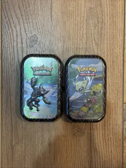 Pokemon TCG: Shining Fates Mini Tins Lot of 2 Factory Sealed - Zarude & Celebi - Image 1