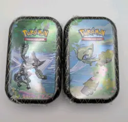 Pokemon TCG: Shining Fates Mini Tins Lot of 2 Factory Sealed - Zarude & Celebi - Image 1