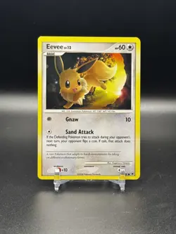 2008 POKEMON DIAMOND & PEARL MAJESTIC DAWN #63 EEVEE COMMON (REGULAR) NM - Image 5