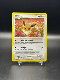 2008 POKEMON DIAMOND & PEARL MAJESTIC DAWN #62 EEVEE COMMON (REGULAR) - NM - Image 5