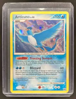 2008 Pokemon Diamond & Pearl Majestic Dawn Articuno Holo #1/100 (Damaged) - Image 1