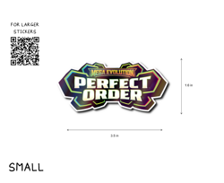 Pokemon TCG Binder Set Holographic Sticker Labels - Regular Size Decals - Image 2