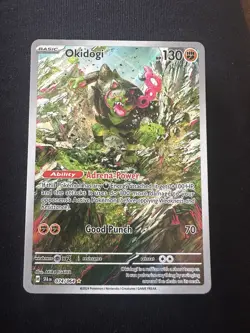 OKIDOGI 074/064 Shrouded Fable Illustration Rare Pokemon TCG Card - Image 1