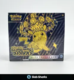 POKEMON TCG SCARLET & VIOLET SURGING SPARKS SEALED ELITE TRAINER BOX ETB - Image 1