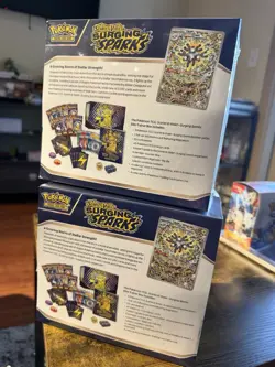 Pokemon TCG Scarlet & Violet Surging Sparks Sealed Elite Trainer Box ETBs (2) - Image 4