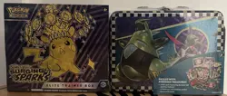 Pokemon TCG Scarlet & Violet SURGING SPARKS Elite Trainer Box FACTORY SEALED ETB - Image 1