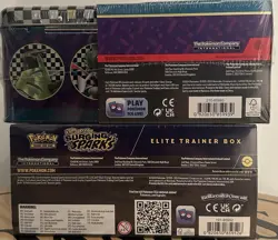 Pokemon TCG Scarlet & Violet SURGING SPARKS Elite Trainer Box FACTORY SEALED ETB - Image 3