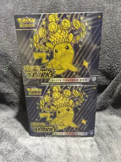 Pokemon TCG Scarlet & Violet Surging Sparks Sealed Elite Trainer Box ETB - Image 1