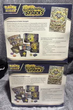 Pokemon TCG Scarlet & Violet Surging Sparks Sealed Elite Trainer Box ETB - Image 4
