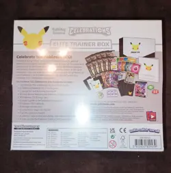 Pokemon TCG Celebrations ETB 25th Anniversary Elite Trainer Box New Sealed Promo 820650809439 - Image 4