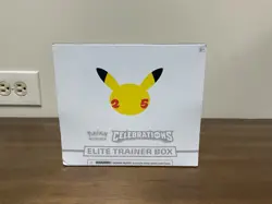 Pokemon TCG Celebrations 25th Anniversary Elite Trainer Box ETB New Sealed - Image 1