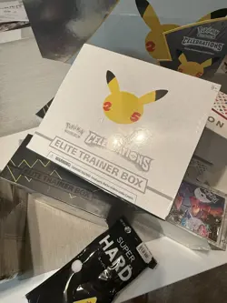 Pokemon TCG Celebrations ETB Elite Trainer Box Factory Sealed 25th Anniversary 820650809439 - Image 1