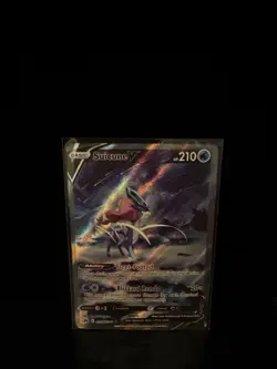 Pokemon TCG Suicune v Crown Zenith: Galarian Gallery Ultra Rare Card GG38/GG70 - Image 3
