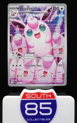 Pokemon TCG Wigglytuff 105/094 Holo Illustration Rare Phantasmal Flames Mint - Image 1