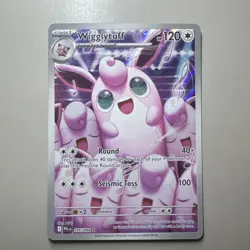 Wigglytuff 105/094 Pokemon Card TCG Phantasmal Flames Holo NM Illustration Rare - Image 1