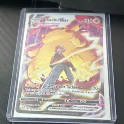 Pokemon Pikachu VMAX Trainer Gallery TG29/TG30 Holo Card English - Image 4