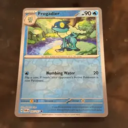 Frogadier 057/167 Pokemon Card Pokemon TCG Holo - Image 1