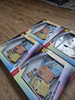 Pokemon TCG Prismatic Evolutions Poster Collection Foil Promo Cards with Poster - Image 2