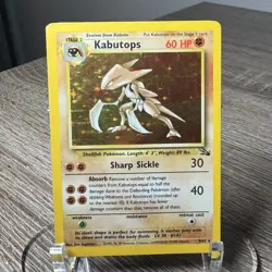 Pokemon card TCG Kabutops - 9/62 Fossil Holo MP-HP - Image 1