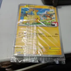 NM Pikachu SVP101 Black Star Promo Play League Pokemon Card TCG SEALED - Image 1