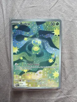 Budew Mega Evolutions Ascended Heroes Illustration Rare Pokemon Card - Image 1