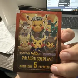 POKEMON PIKACHU COSPLAY TRADING CARDS FE 2025 - 30 SEALED PACKS ANIME - Image 3
