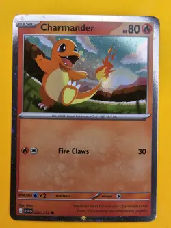 Charmander ASC 020/217 Cosmos Holo Promo Ascended Hero’s Pokemon Card - Image 1
