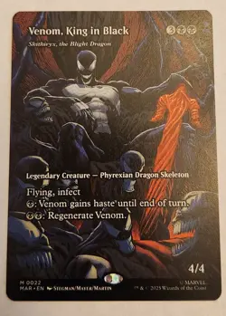 Venom, King in Black MAR #22 Borderless Mythic Regular NM+ - Image 1