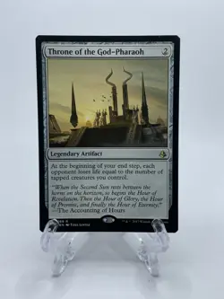 Throne of the God-Pharaoh - Amonkhet - MTG - Rare - Magic the Gathering - Image 1