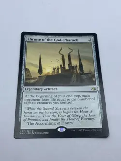 Throne of the God-Pharaoh - Amonkhet - MTG - Rare - Magic the Gathering - Image 2