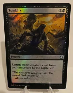 Zombify MTG Foundations Foil - Image 1