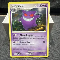 Pokemon TCG Gengar Lv. 46 17/99 Platinum Arceus Regular Rare Vintage 2009 NM/M - Image 1
