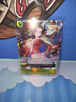 English One Piece CCG Boa Hancock SR OP14-112 The Azure Sea's Seven - Image 1