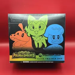 Paldea Evolved Pokemon Center Elite Trainer Box (Exclusive), Sealed - Image 1