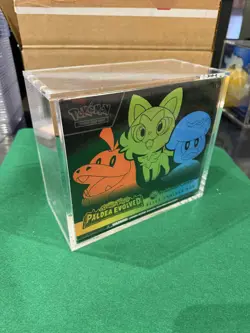 Pokemon Paldea Evolved POKEMON CENTER Elite Trainer Box ETB New & Sealed - Image 1