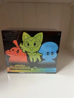 Pokemon Paldea Evolved POKEMON CENTER Elite Trainer Box ETB New & Sealed - Image 1