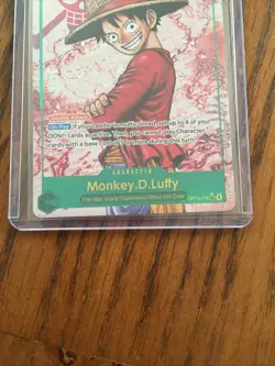 Monkey.D.Luffy (118) (Parallel) OP13-118 Carrying On His Will Foil NEAR MINT! - Image 4