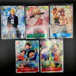 Monkey.D.Luffy (118) (Parallel) OP13-118, Ace, Sabo Carrying On His Will Brother - Image 1