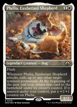 Etched Phelia, Exuberant Shepherd - MH3 - 478 | MTG Card - Image 1