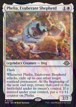 Foil Phelia, Exuberant Shepherd - MH3 - 40 | MTG Card - Image 1