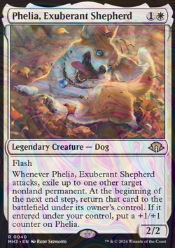 Foil Phelia, Exuberant Shepherd - MH3 - 40 | MTG Card - Image 3