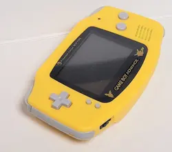GameBoy Advance Pokemon Center New York Yellow Pikachu Reshell Custom Tested - Image 4